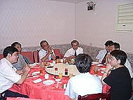 懇親会のもよう