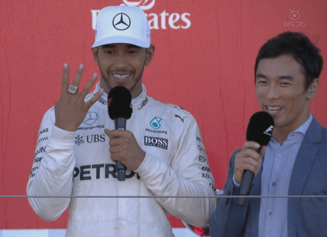 佐藤琢磨Ｆ１鈴鹿ＧＰにて