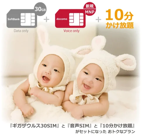 リニューアル！ギガザウルス音声プラン